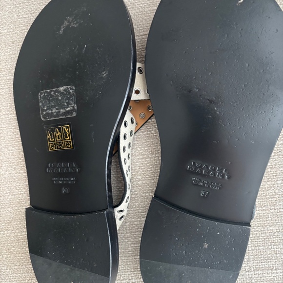 Isabel Marant grey suede slide - Picture 4 of 4